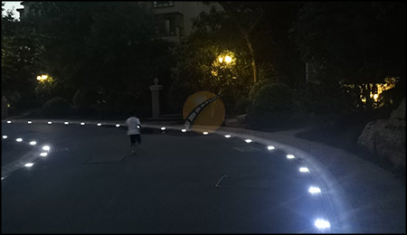 Art Illuminated: Solar Road Stud Lights in Urban Landscapes