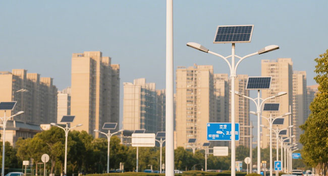 Solar St How Solar Street lights Contribute to Sustainable Urban Development