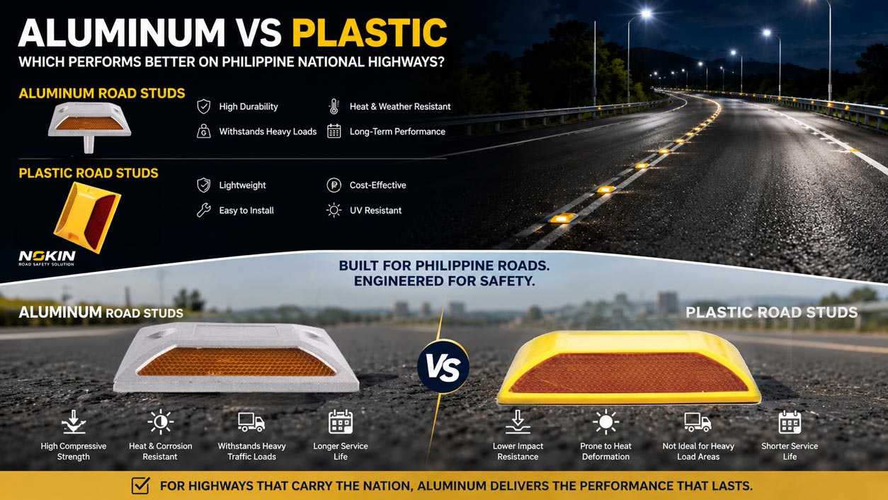 Aluminum-vs-Plastic-Road-Studs